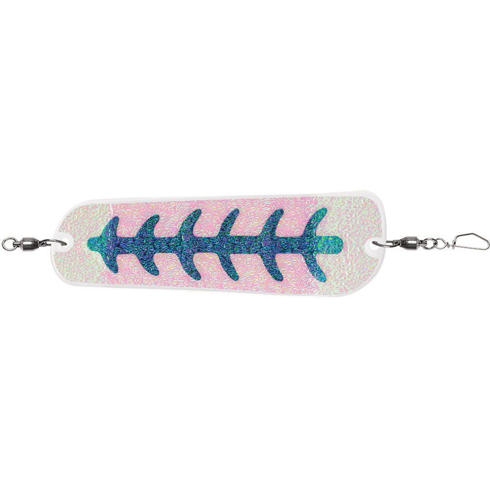 LuhrJensen Money Roll Flasher 814 Pearl Blue Skeleton 58600081760